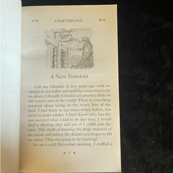 Moby Dick by Herman Melville | 2012 | Junior Classic for Young Readers - Picture 4 of 10